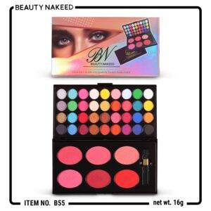 Beauty Nakeed 36 Colors Eyeshadow + 6 Colours Blusher Makeup Kit