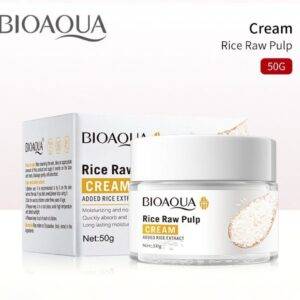 BioAqua Rice Raw Pulp Face Cream - 50g
