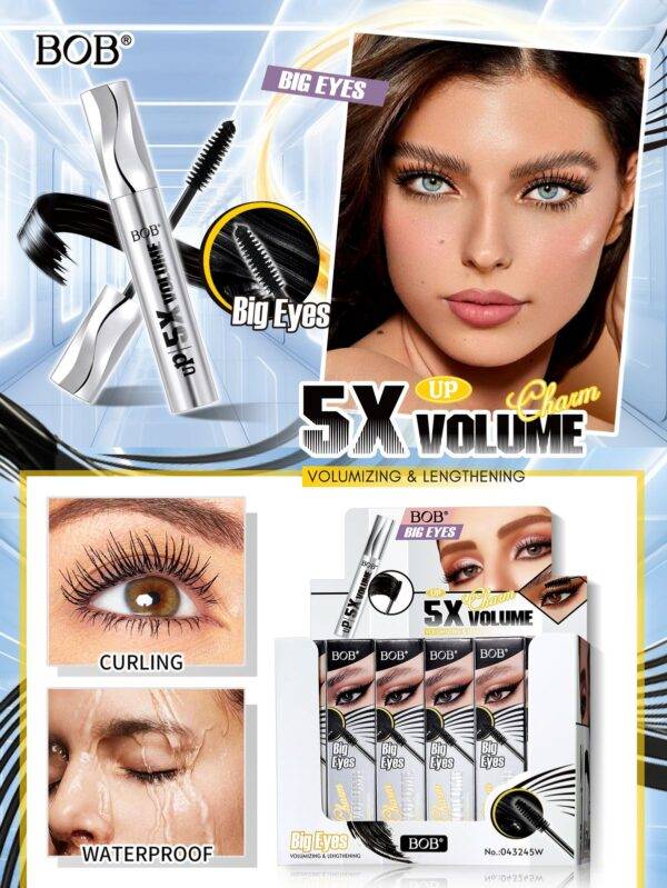 Bob 5x Charm Volume High Mascara (Black)