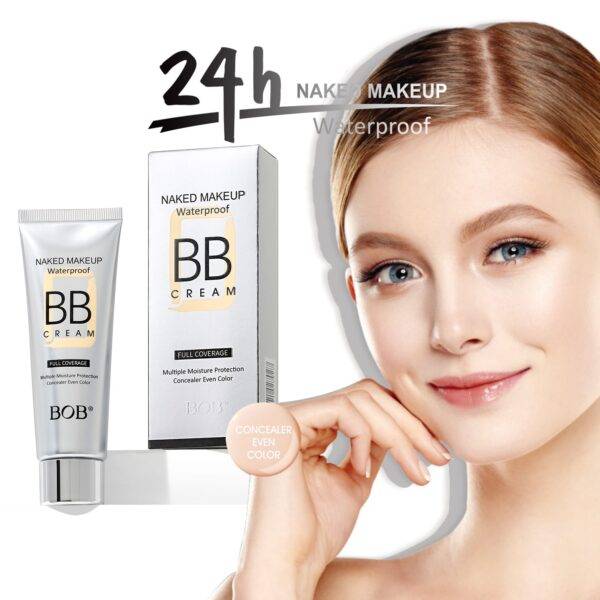 Bob Full Coverage Naked Makeup Waterproof BB Cream 40g