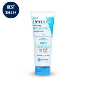 DermiVe Oil Free Moisturizer 100ml - SPF 20