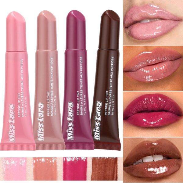 Miss Lara 4pcs Peptide Lip Tint Pack