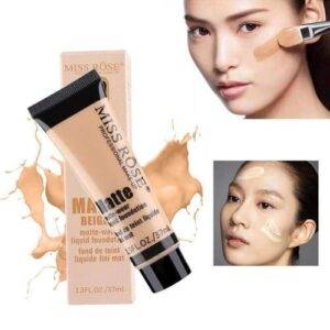 Miss Rose Matte Wear Liquid Foundation Tube 37ml