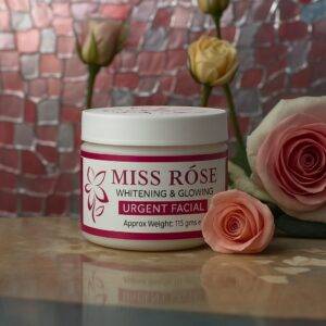 Miss Rose Whitening & Glowing Urgent Facial Jar 115g