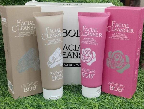 Bob Facial Cleanser Tube 110g For All Types Of Skin