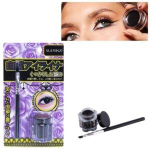 XUEYINZI Waterproof Gel Eyeliner With Brush Pack (Black)