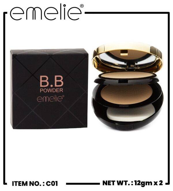 Emelie BB 2-in-1 Compact Powder