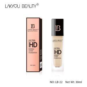 Lakyou Beauty Ultra HD Invisible Cover Liquid Foundation - 30ml